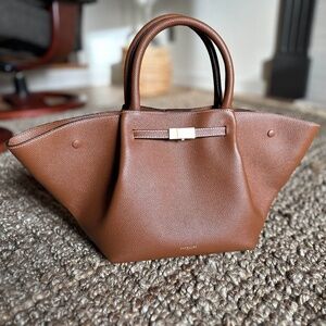DeMellier Midi New York handbag in tan - brand new, never used